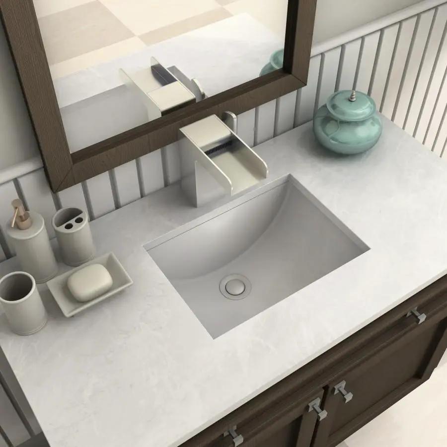 ZLINE Diamond Peak Bath Faucet in Brushed Nickel, DMP-BF-BN by Farmhouse Kitchen and Bath