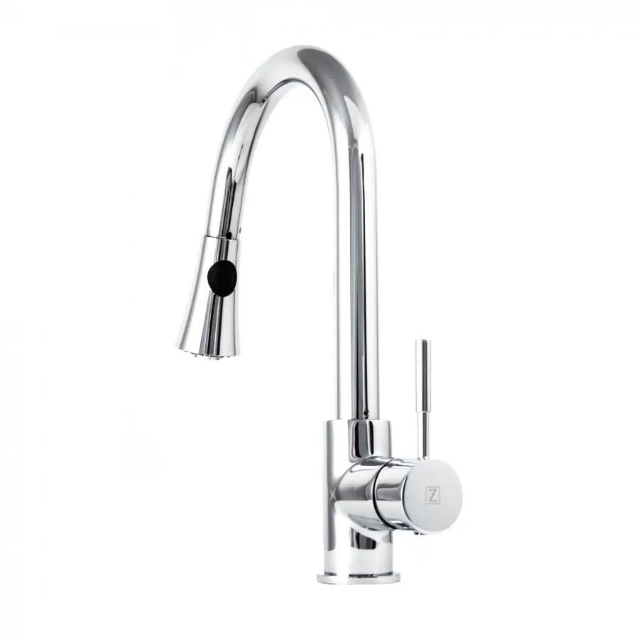 ZLINE Edison Kitchen Faucet, EDS-KF-CH by Farmhouse Kitchen and Bath