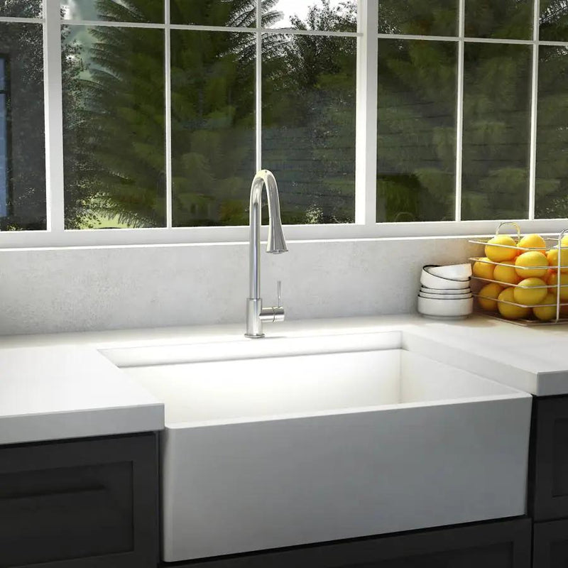 ZLINE Edison Kitchen Faucet, EDS-KF-CH by Farmhouse Kitchen and Bath