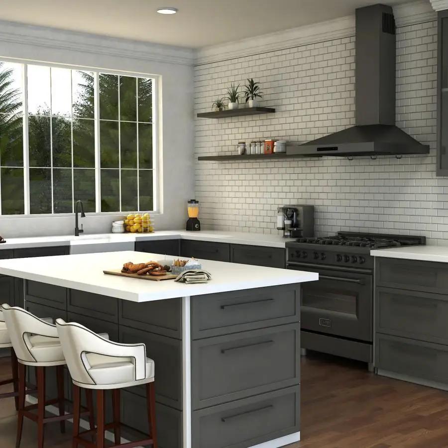 ZLINE Edison Kitchen Faucet, EDS-KF-MB by Farmhouse Kitchen and Bath