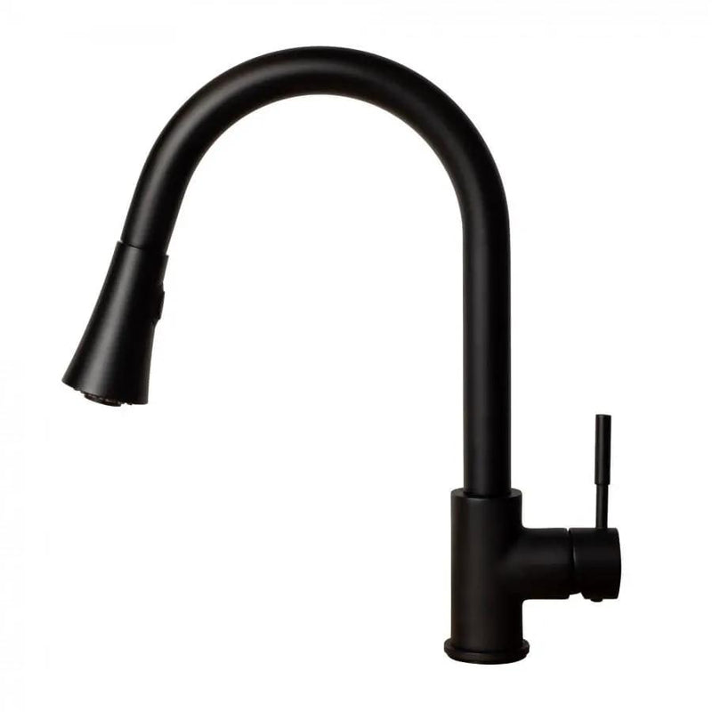 ZLINE Edison Kitchen Faucet, EDS-KF-MB by Farmhouse Kitchen and Bath