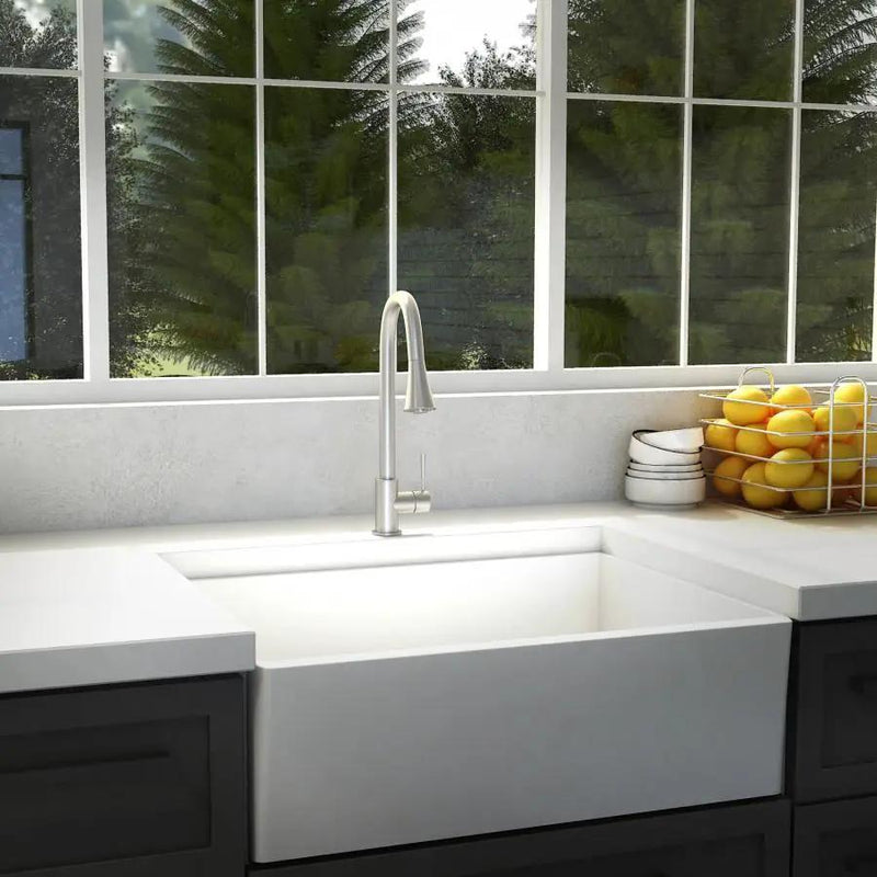 ZLINE Edison Kitchen Faucet,EDS-KF-BN by Farmhouse Kitchen and Bath