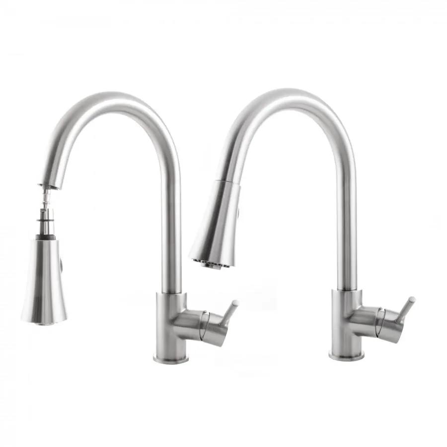 ZLINE Edison Kitchen Faucet,EDS-KF-BN by Farmhouse Kitchen and Bath