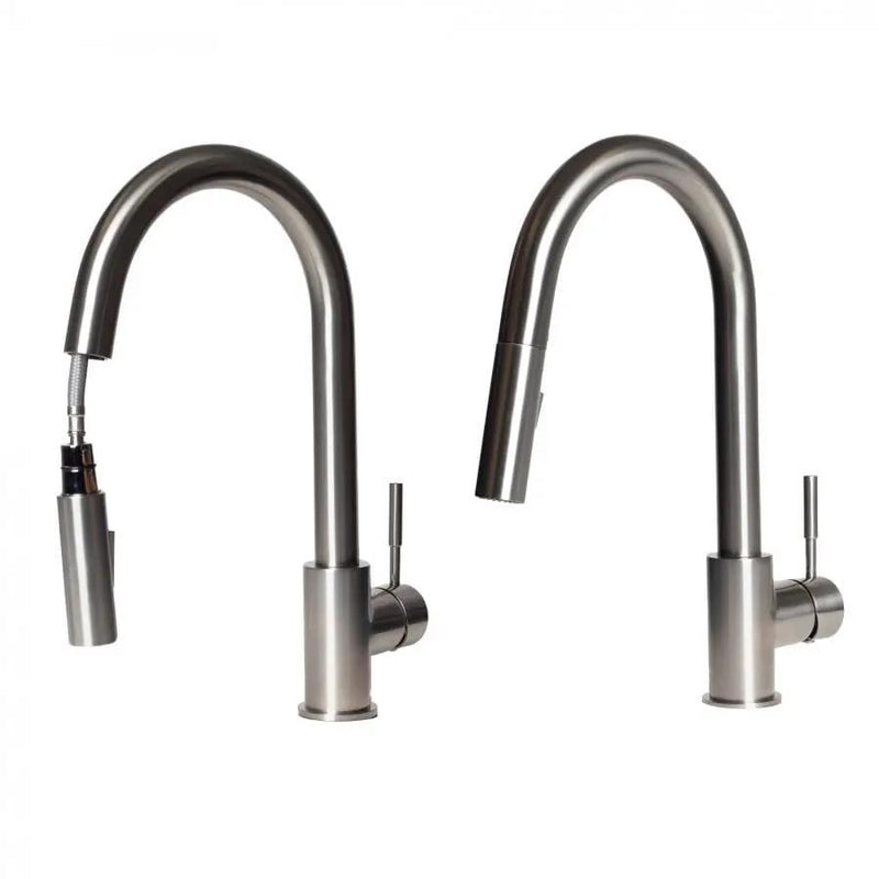 ZLINE Gemini Kitchen Faucet, GEM-KF-BN by Farmhouse Kitchen and Bath