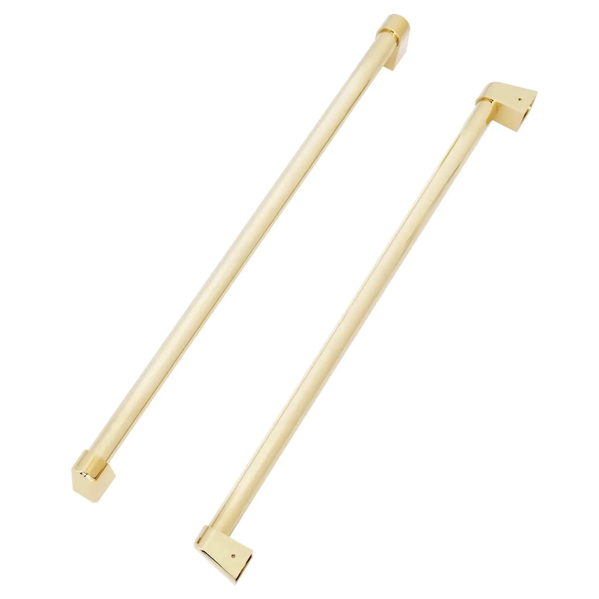 ZLINE Gold Autograph Edition Handles for Freestanding Refrigerators RFMHZ-36-G by Farmhouse Kitchen and Bath