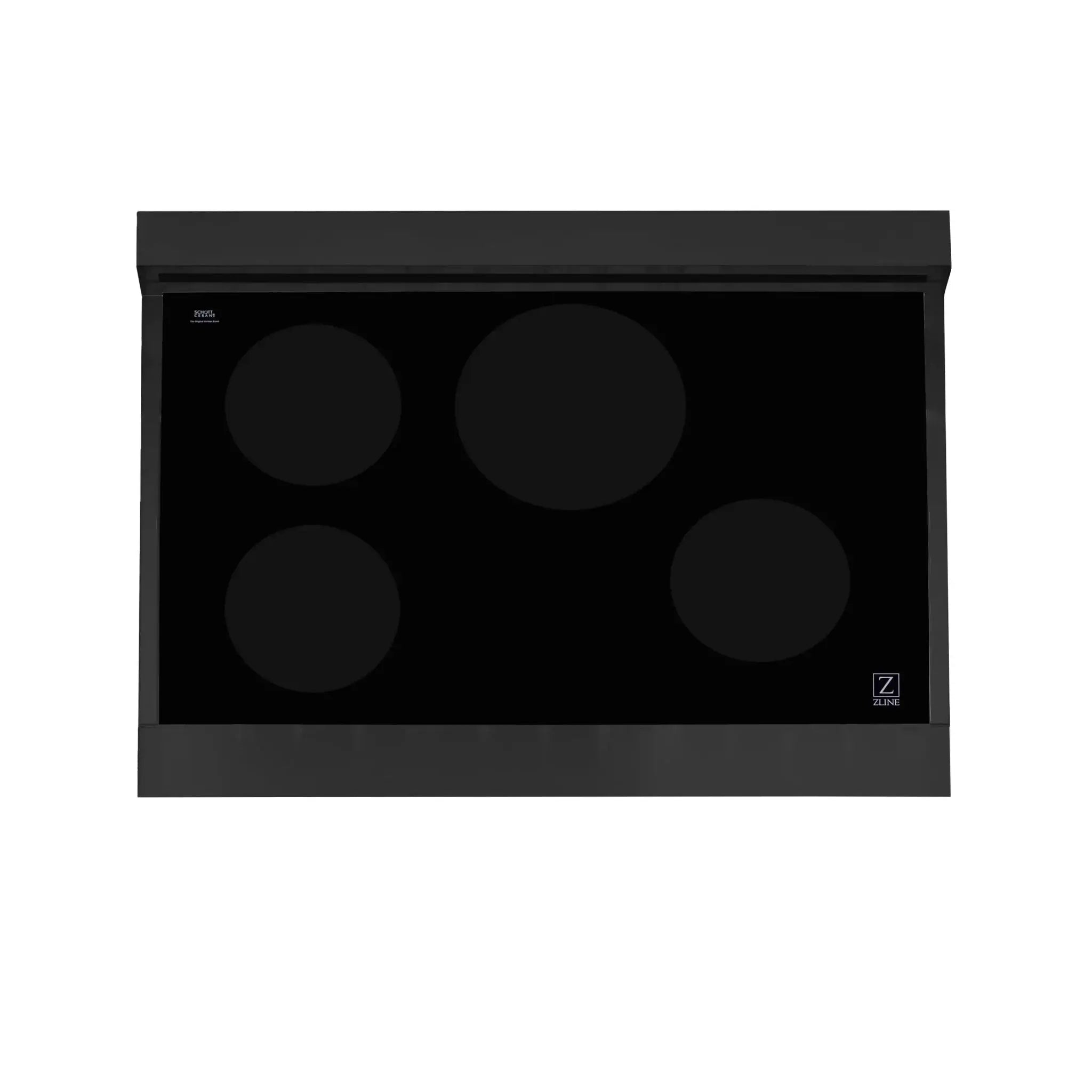 ZLINE Induction Range with a 4 Element Stove and Electric Oven in Black Stainless Steel RAIND-BS-36 by Farmhouse Kitchen and Bath