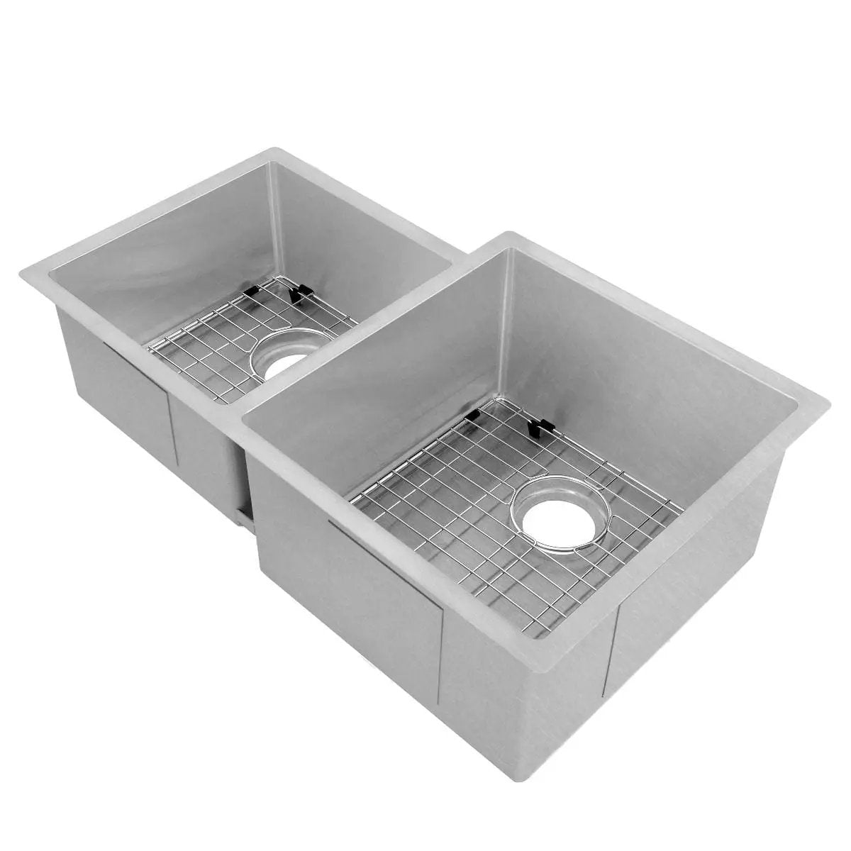 ZLINE Jackson 32" Undermount Double Bowl Sink In DuraSnow Stainless Steel, SRDL-32S by Farmhouse Kitchen and Bath