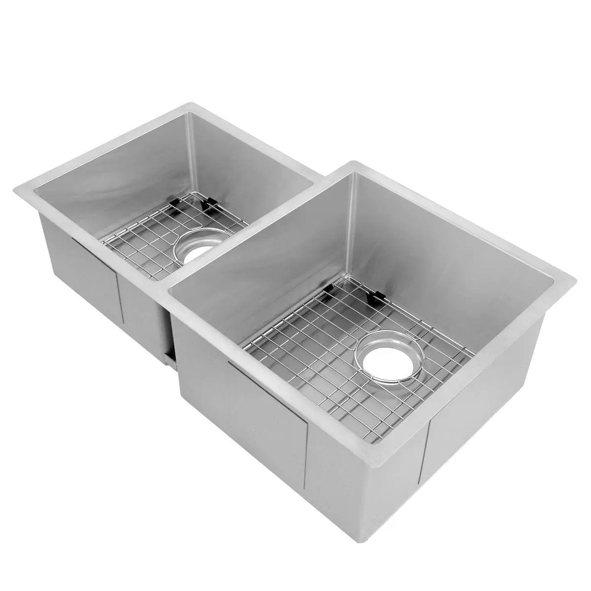 ZLINE Jackson 32" Undermount Double Bowl Sink In Stainless Steel, SRDL-32 by Farmhouse Kitchen and Bath