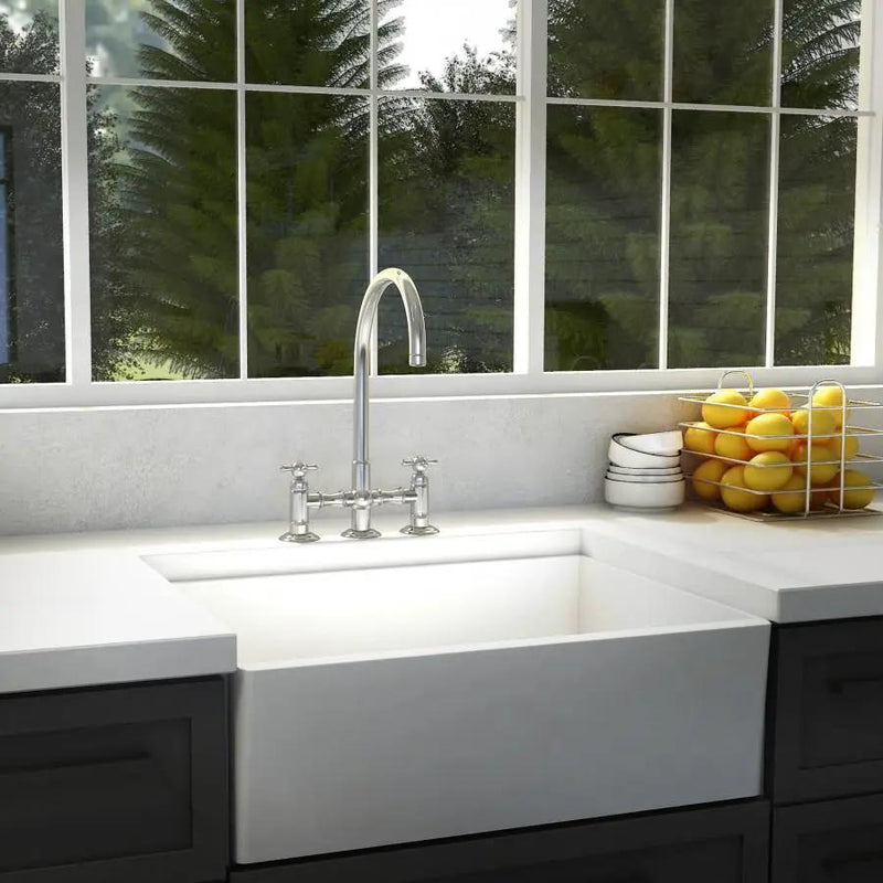 ZLINE Mona Kitchen Faucet, MNA-KF-CH by Farmhouse Kitchen and Bath