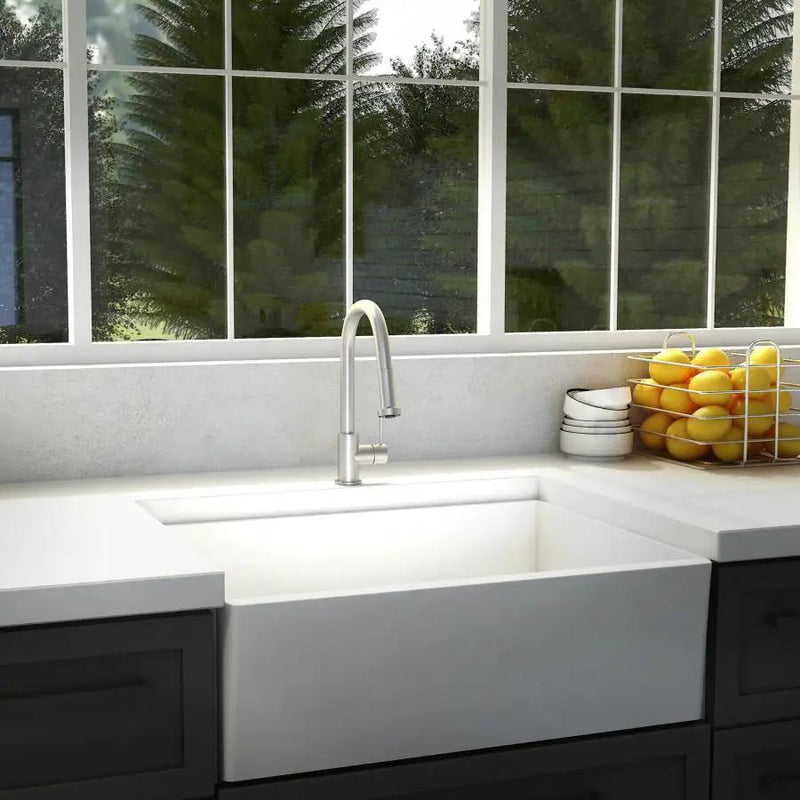 ZLINE Monet Kitchen Faucet, MON-KF-BN by Farmhouse Kitchen and Bath