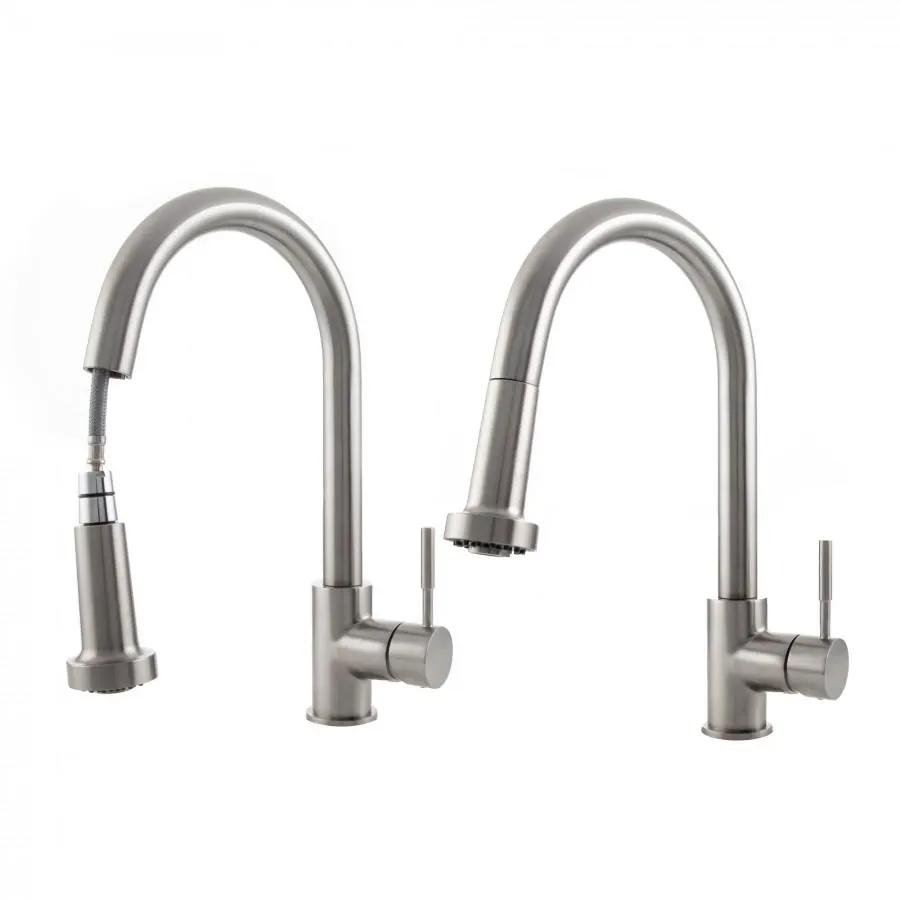 ZLINE Monet Kitchen Faucet, MON-KF-BN by Farmhouse Kitchen and Bath