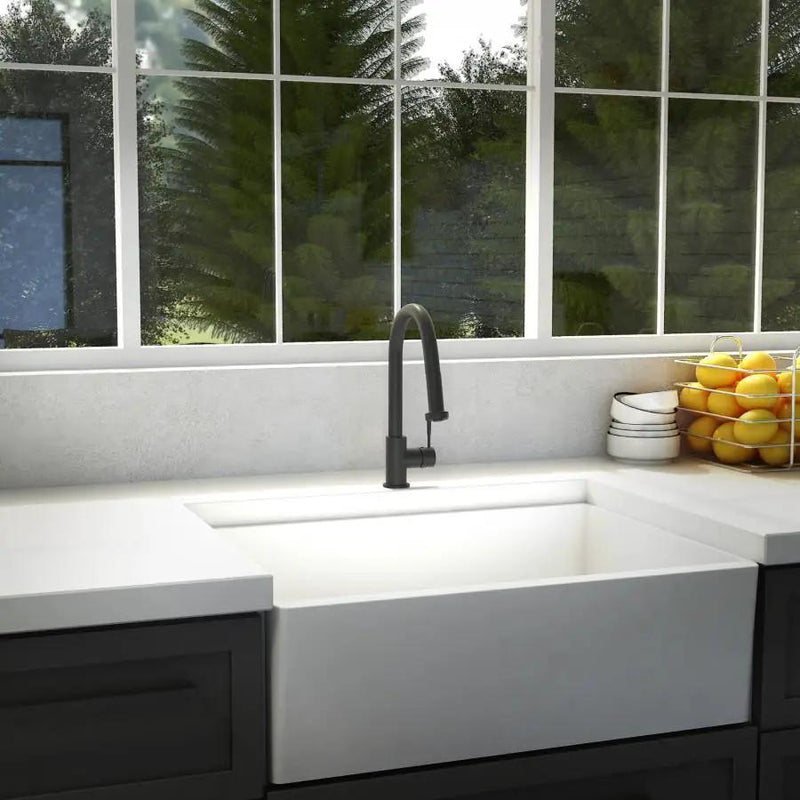 ZLINE Monet Kitchen Faucet, MON-KF-MB by Farmhouse Kitchen and Bath