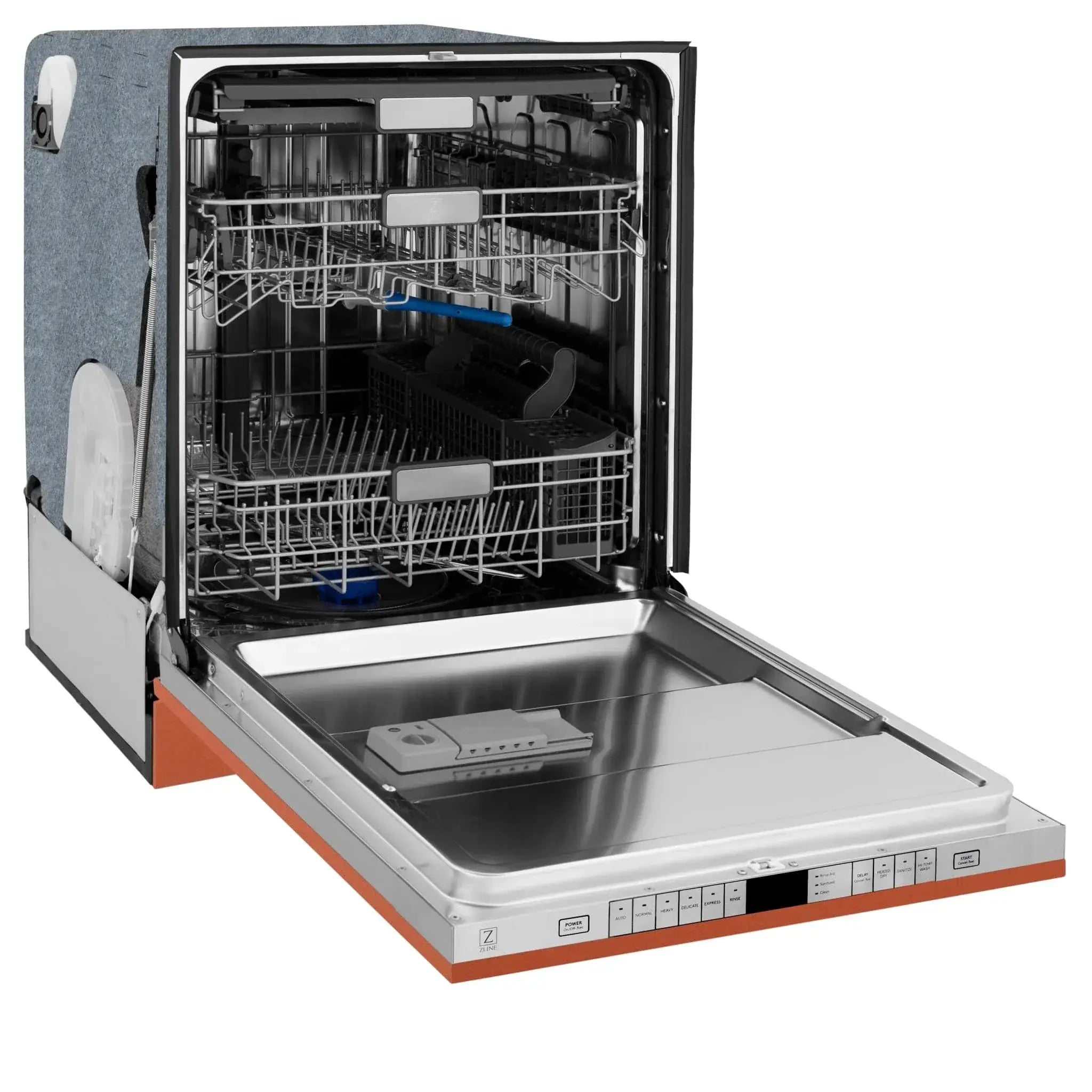 ZLINE Monument Series 24" Touch Control Copper Dishwasher DWMT-C-24 by Farmhouse Kitchen and Bath