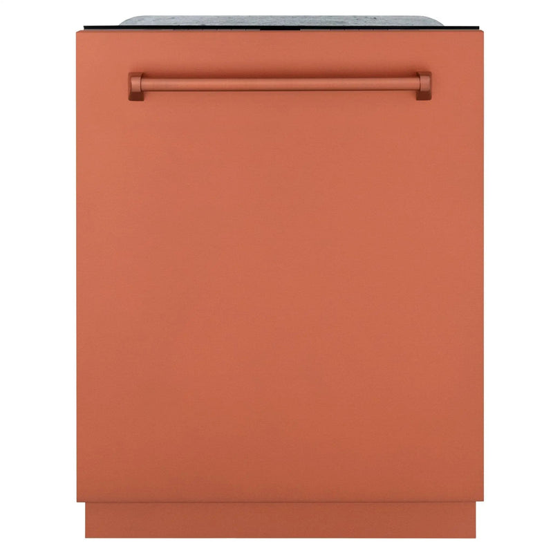 ZLINE Monument Series 24" Touch Control Copper Dishwasher DWMT-C-24 by Farmhouse Kitchen and Bath