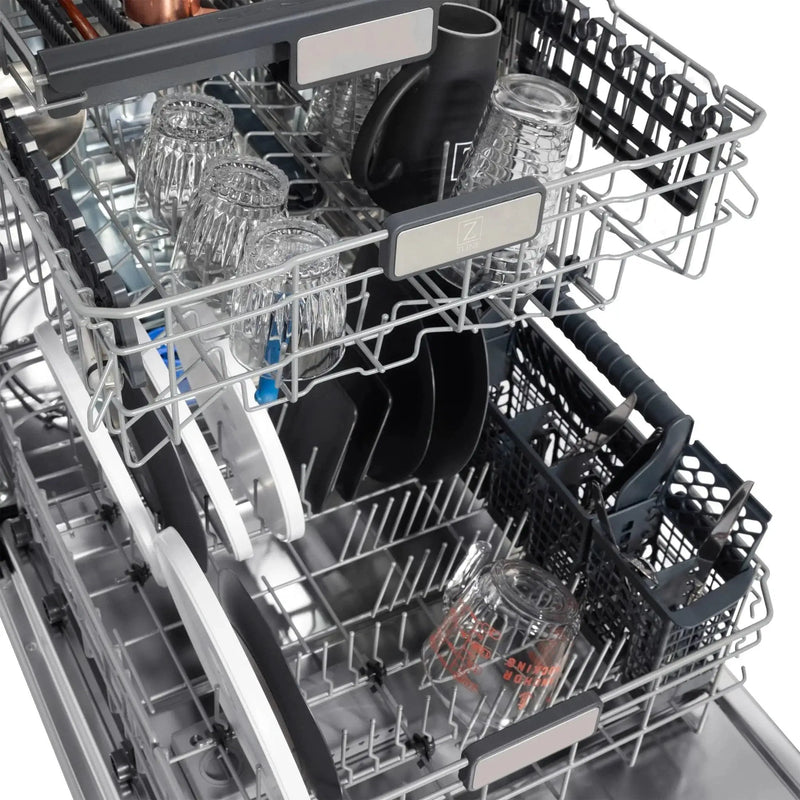 ZLINE Monument Series 24" Touch Control Copper Dishwasher DWMT-C-24 by Farmhouse Kitchen and Bath
