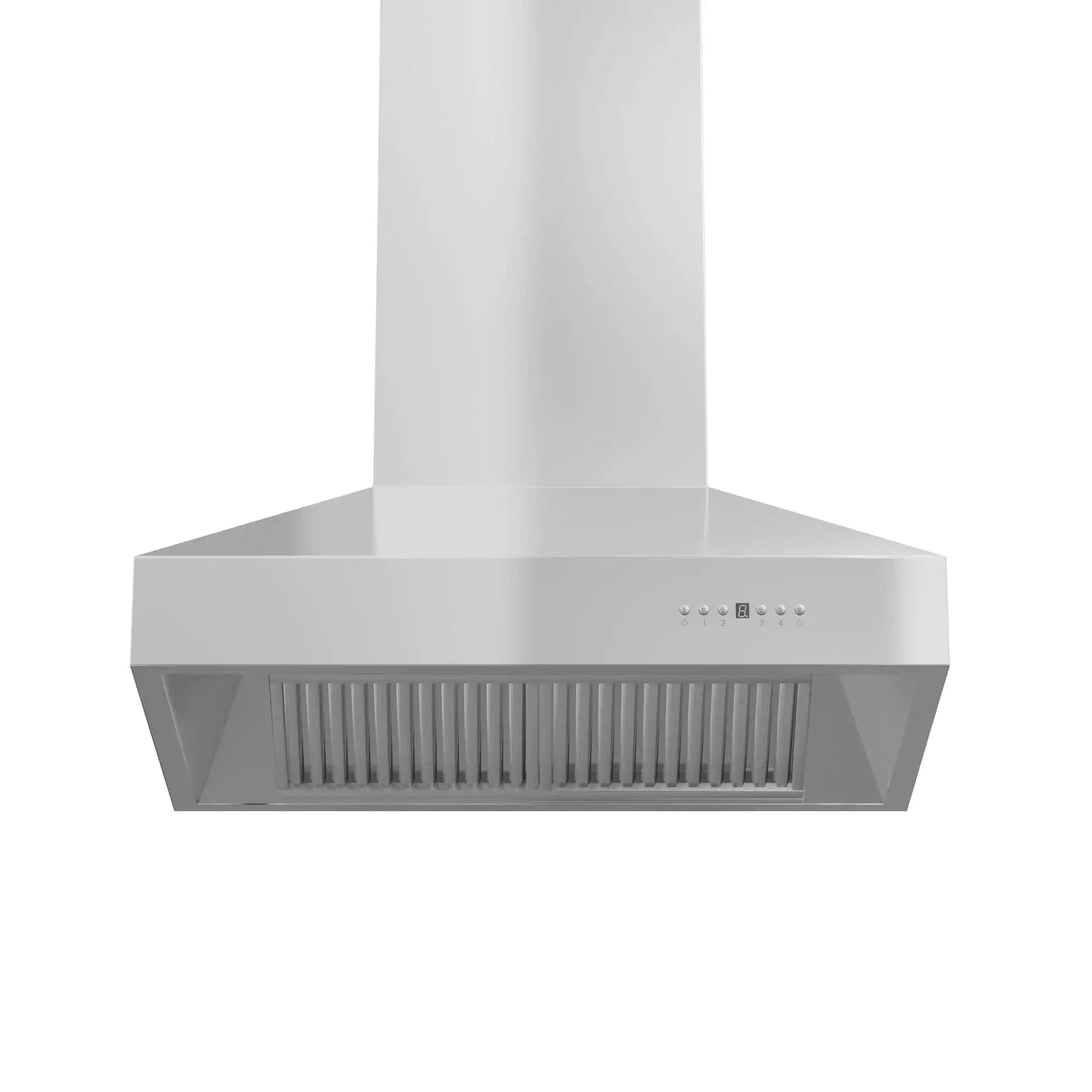 ZLINE Professional Convertible Vent Wall Mount Range Hood in Stainless Steel with Crown Molding 667CRN-30 by Farmhouse Kitchen and Bath