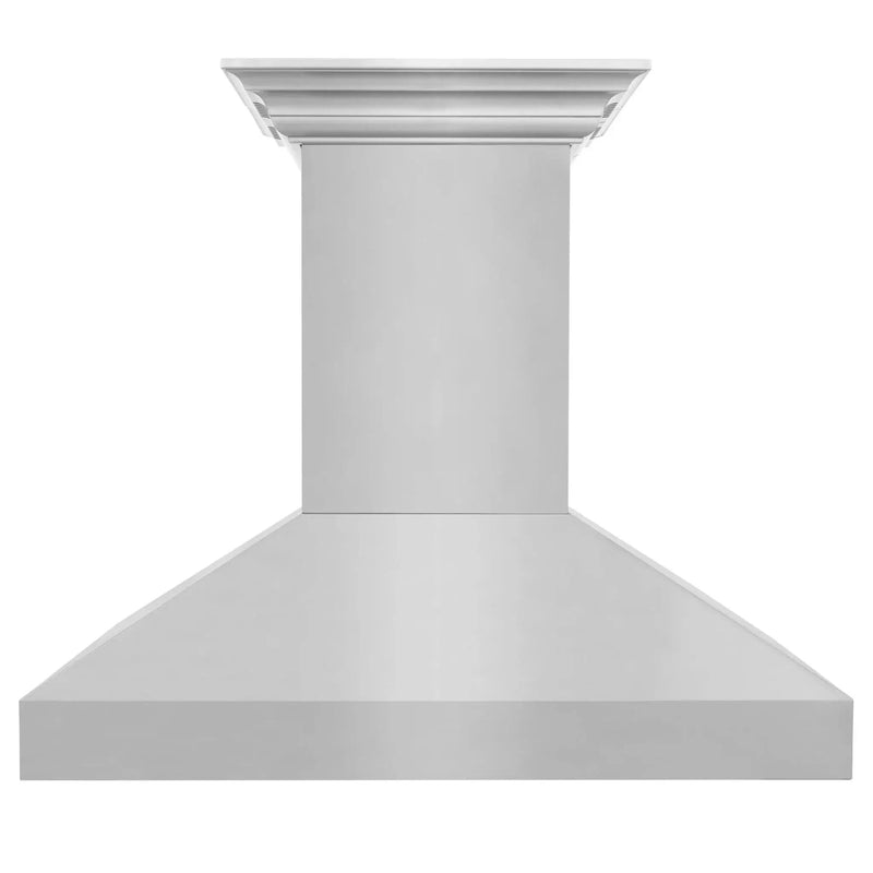 ZLINE Professional Island Mount Range Hood in Stainless Steel with Built-in CrownSound® Bluetooth Speakers 597iCRN-BT-36 by Farmhouse Kitchen and Bath