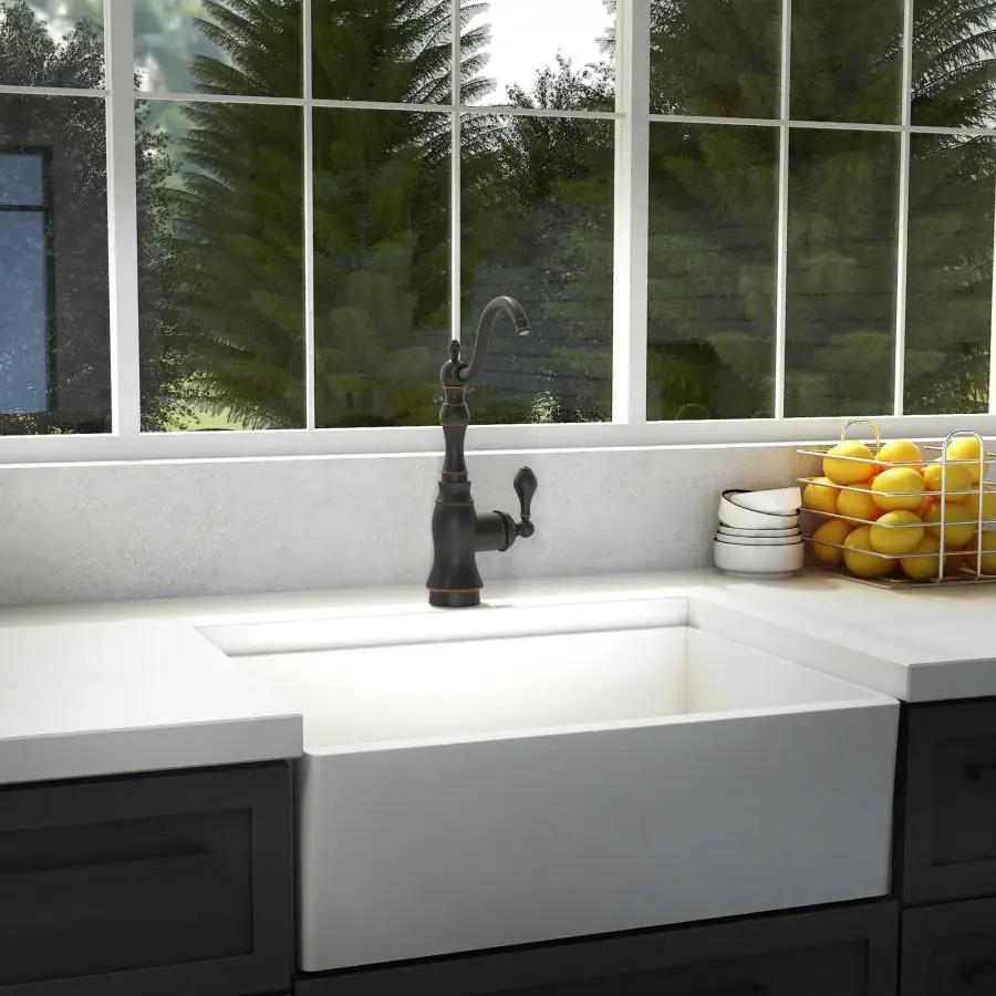 ZLINE Rembrandt Kitchen Faucet, REM-KF-ORB by Farmhouse Kitchen and Bath