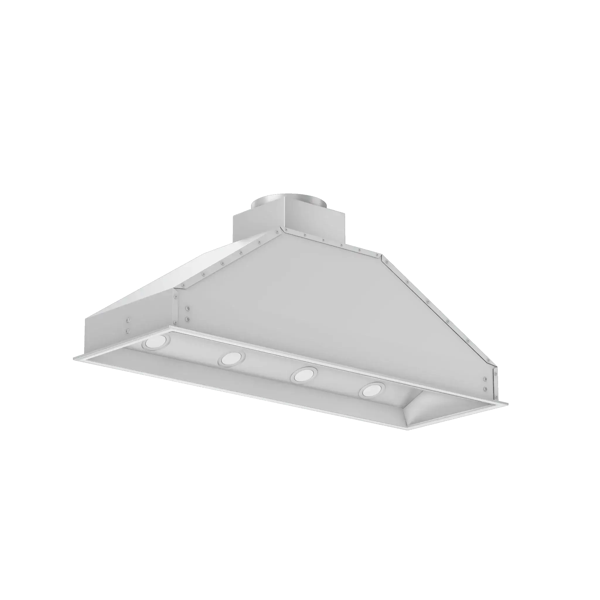 ZLINE Remote Blower Ducted Range Hood Insert in Stainless Steel 695-RD-46 by Farmhouse Kitchen and Bath