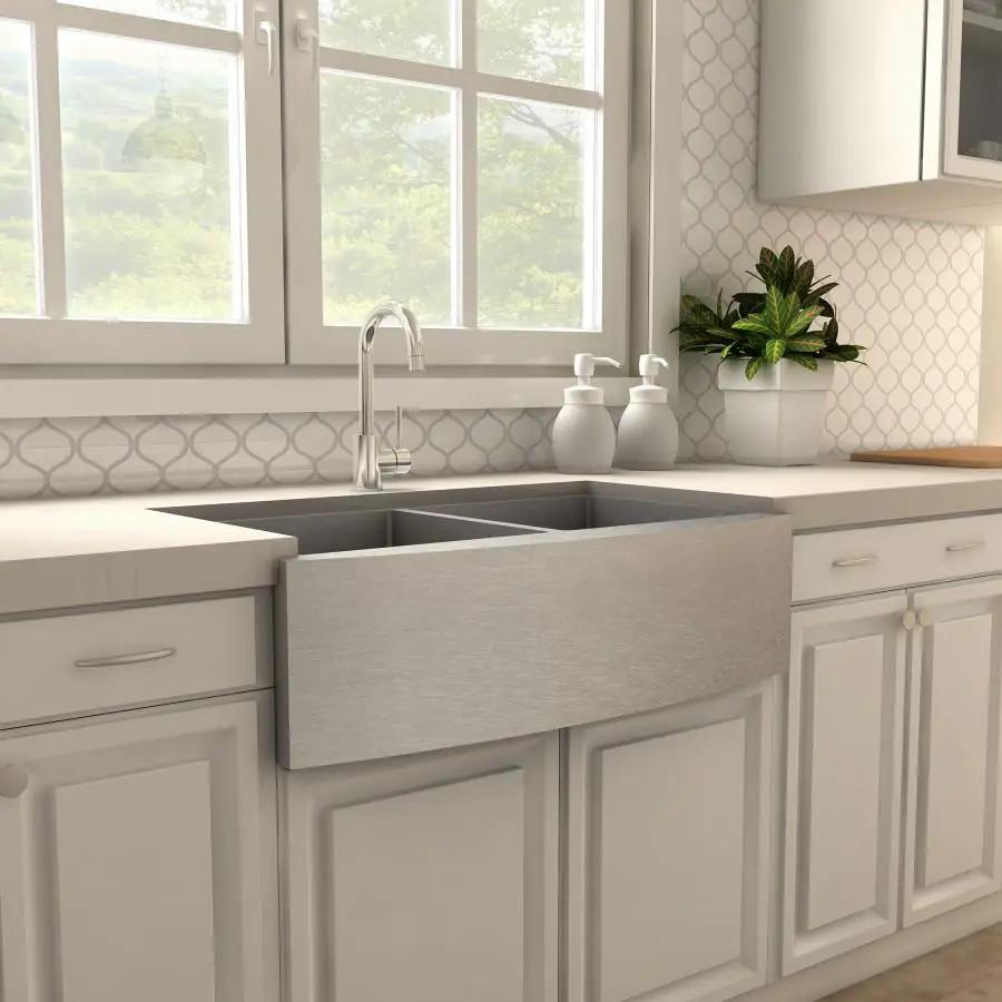 ZLINE Renoir Kitchen Faucet in Chrome, REN-KF-CH by Farmhouse Kitchen and Bath