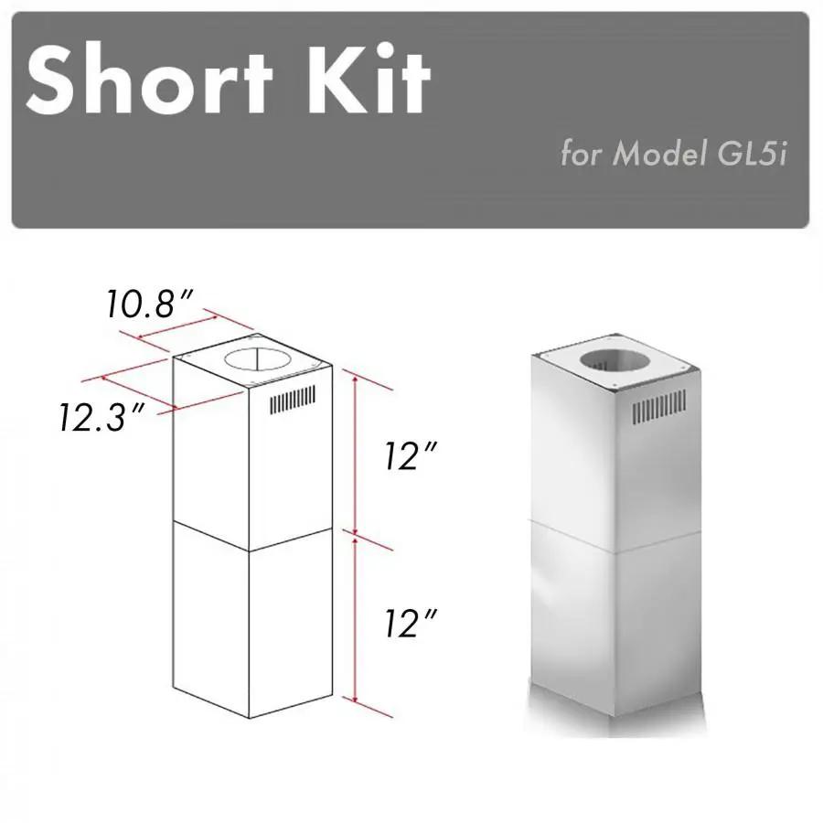ZLINE Short Kit for Ceilings Under 8' ISLAND, SK-GL5i by Farmhouse Kitchen and Bath