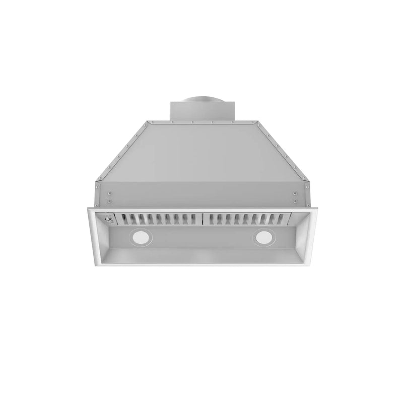 ZLINE Remote Blower Ducted Range Hood Insert in Stainless Steel 695-RD-34 by Farmhouse Kitchen and Bath