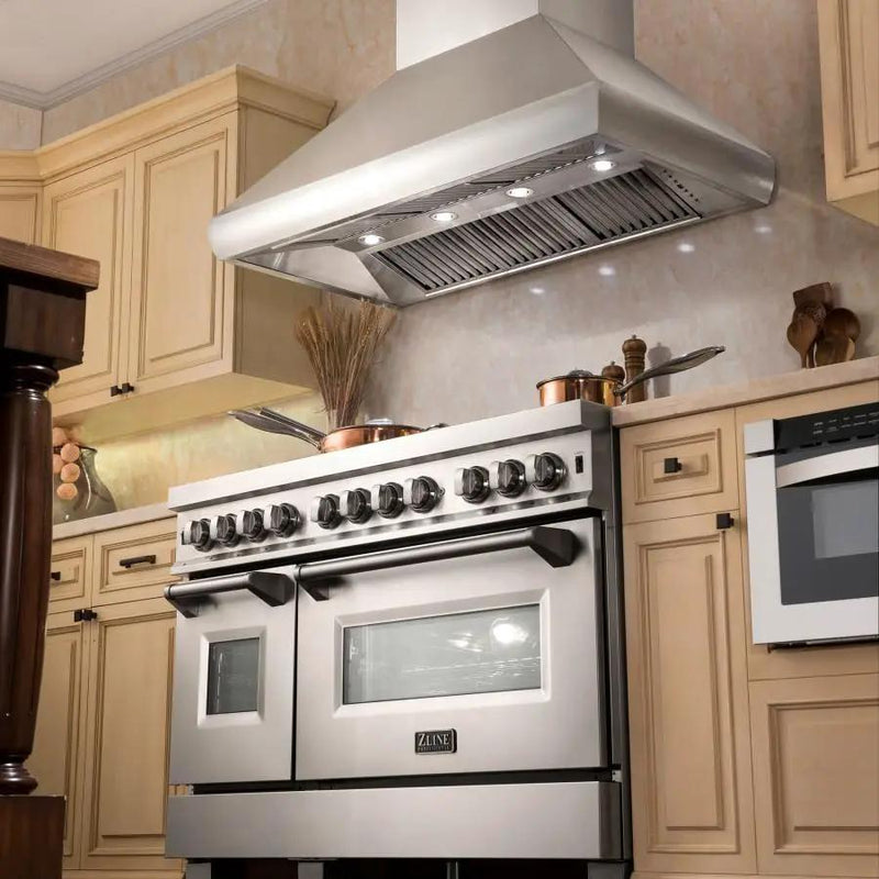 ZLINE 30" Outdoor Stainless Steel Wall Range Hood, 687-304-30 by Farmhouse Kitchen and Bath