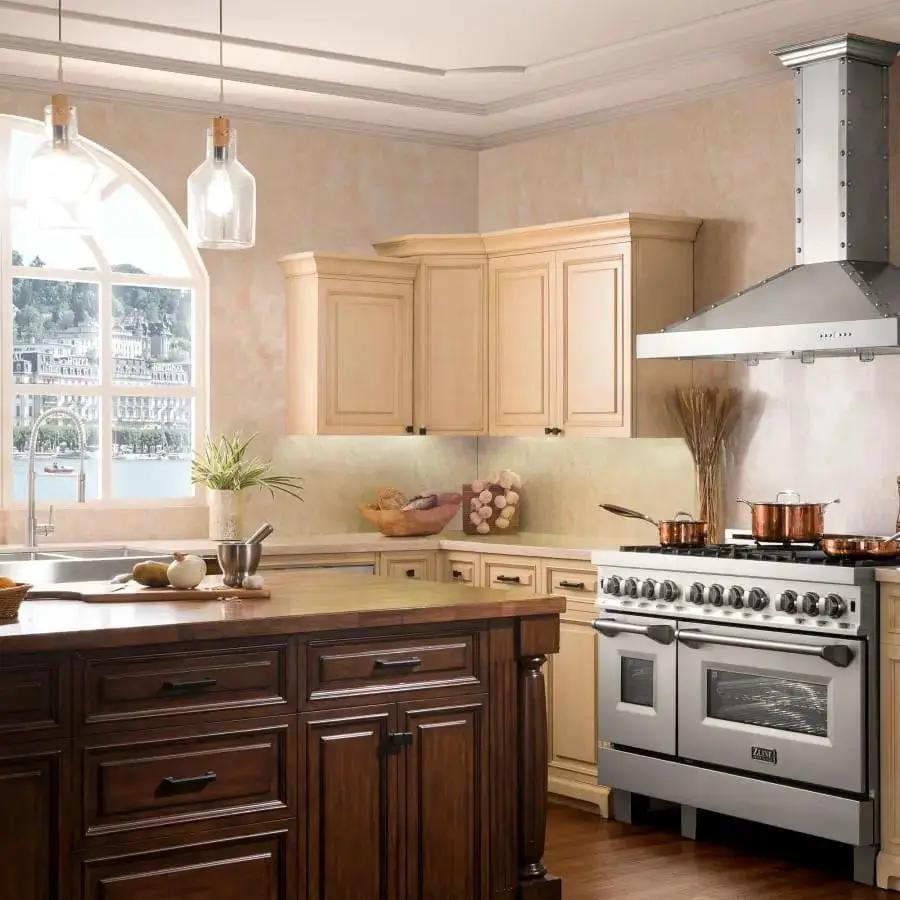 ZLINE 48" Stainless Steel Wall Range Hood, KB2-4SSXS-48 by Farmhouse Kitchen and Bath
