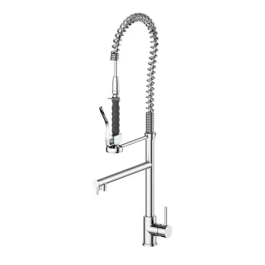 ZLINE Van Gogh Kitchen Faucet in Chrome, VNG-KF-CH by Farmhouse Kitchen and Bath