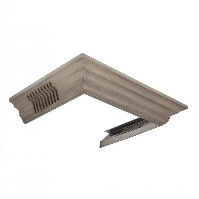 ZLINE Vented Crown Molding for Wall Mount Range Hood, CM6V-300G by Farmhouse Kitchen and Bath