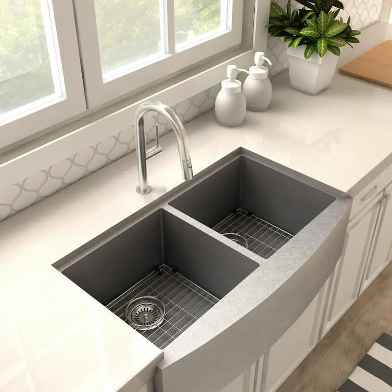 ZLINE Voltaire Kitchen Faucet, Brushed Nickel, VLT-KF-BN by Farmhouse Kitchen and Bath