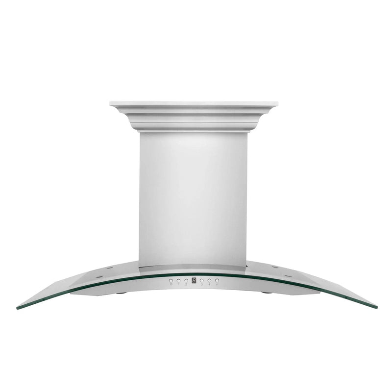 ZLINE WM RH StainlessSteelBuilt-in CrownSound™ BT Speakers KN4CRN-BT-42 by Farmhouse Kitchen and Bath