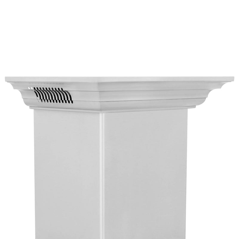 ZLINE WM RH StainlessSteelBuilt-in CrownSound™ BT Speakers KN4CRN-BT-42 by Farmhouse Kitchen and Bath