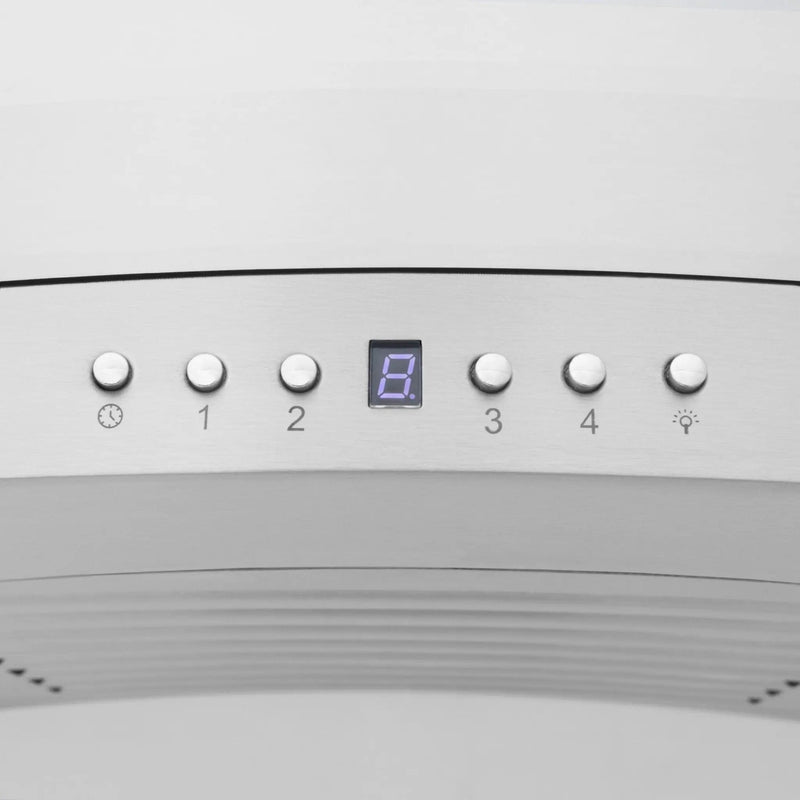 ZLINE WM RH StainlessSteelBuilt-in CrownSound™ BT Speakers KN4CRN-BT-42 by Farmhouse Kitchen and Bath