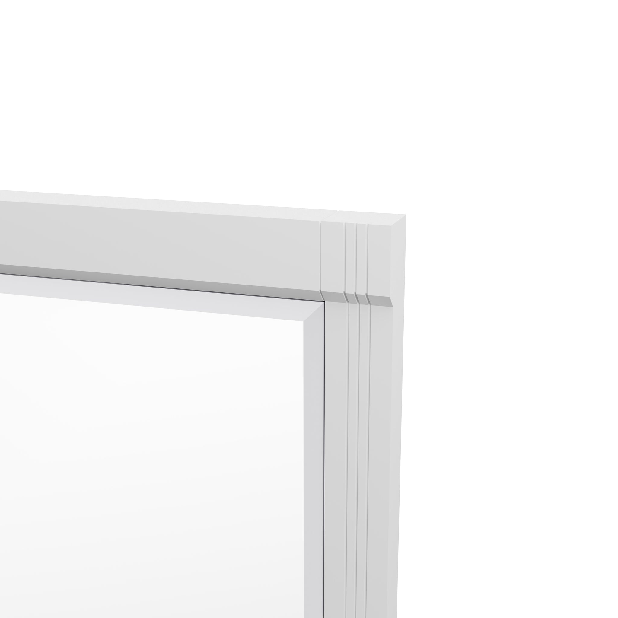 James Martin Bellshire 26" Mirror, Bright White, view 8
