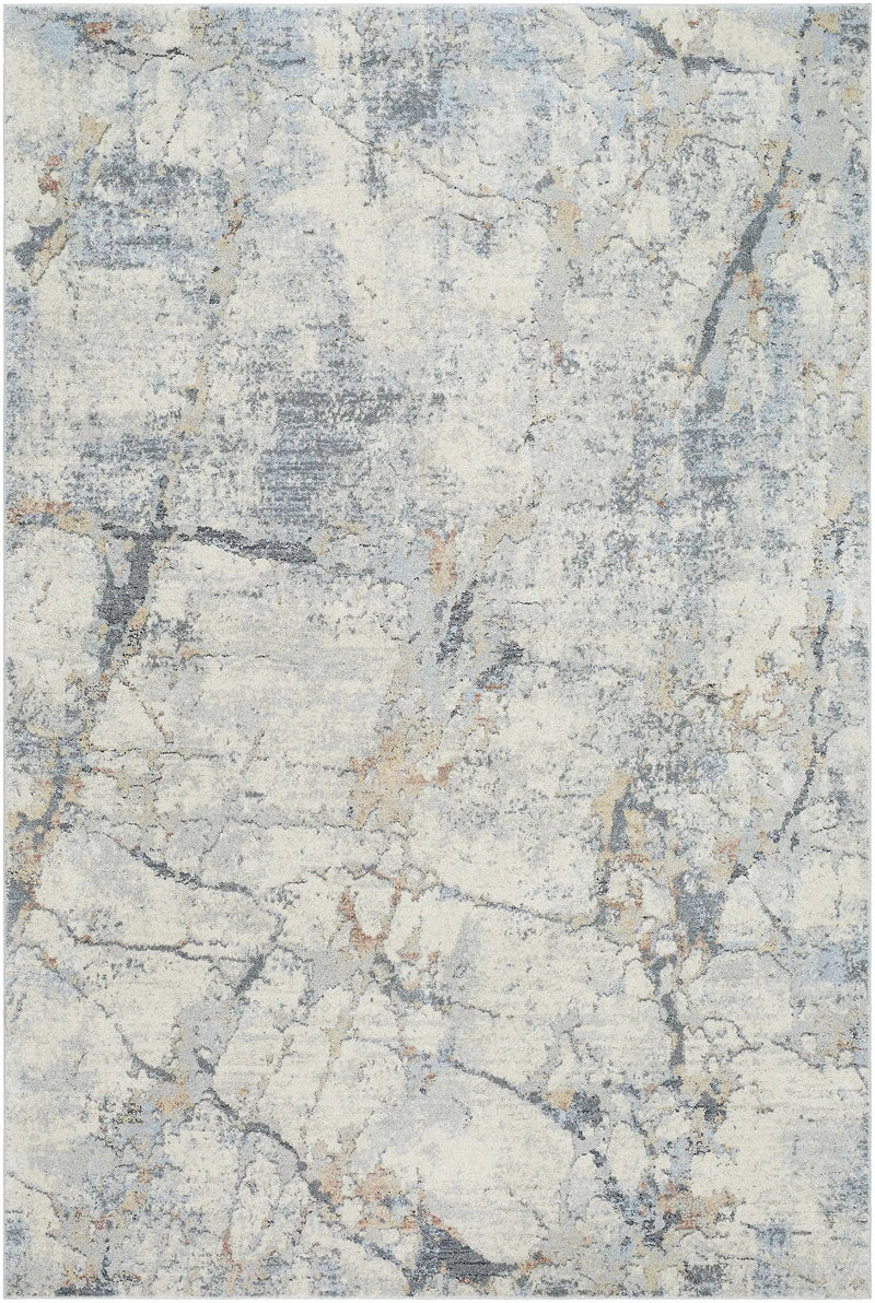 Urowo Blue Thick Luxe Rug by Boutique Rugs