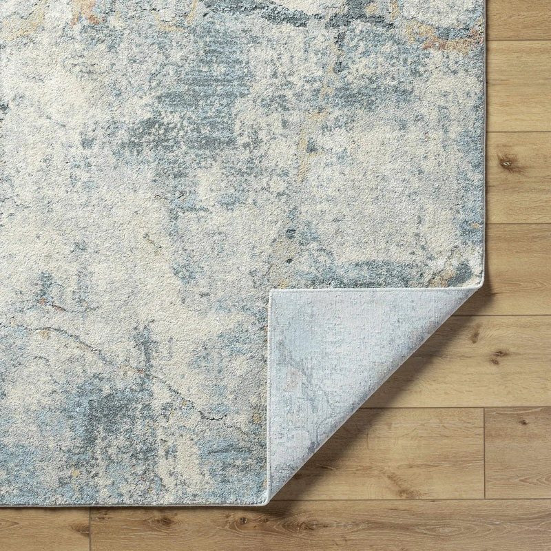 Urowo Blue Thick Luxe Rug by Boutique Rugs