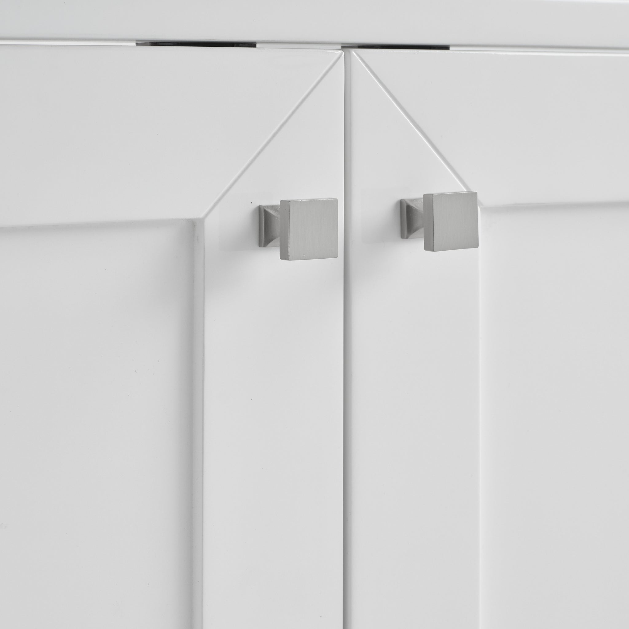 James Martin Chianti 20" Floating Single Vanity Cabinet, Glossy White, view 5