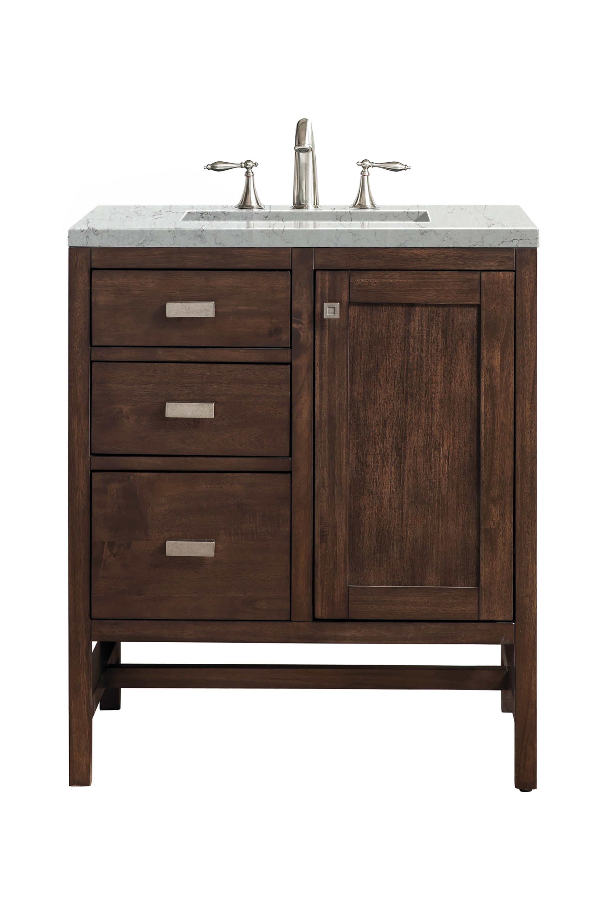 James Martin Addison 30" Single Bathroom Vanity, Mid-Century Acacia, view 22