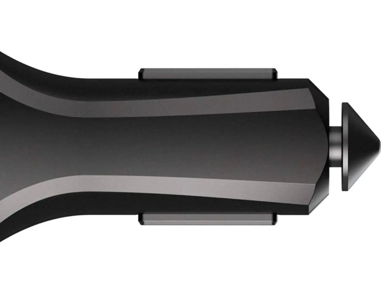 ZUS Smart Car Charger with App to Save Car's Location, 2 Ports Car Charger with Led for iPhone XS/Max/XR/X/8/7/6/Plus by Outdoor Solar Outlet