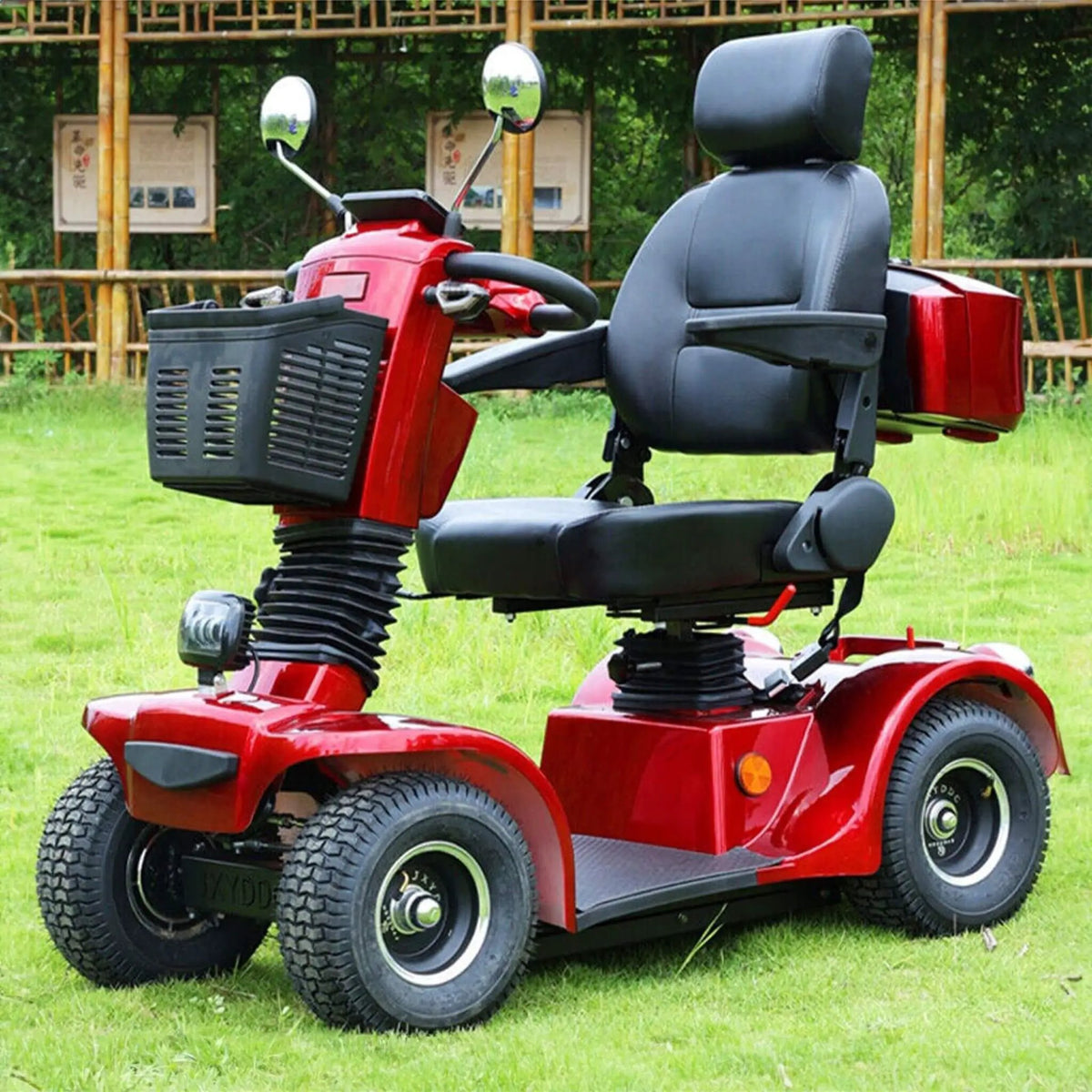 Zvg 4-Wheel Heavy-Duty 500W 48V20AH Electric All-Terrain Mobility Scooter (SAK93647) by SAKSBY WHOLESALE