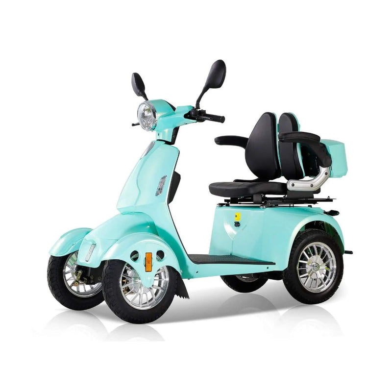 Zvg Heavy-Duty 800W 60V20AH Four Wheel All-Terrain Travel Mobility Scooter For Adults And Seniors, 500LBS (SAK97156) by SAKSBY WHOLESALE