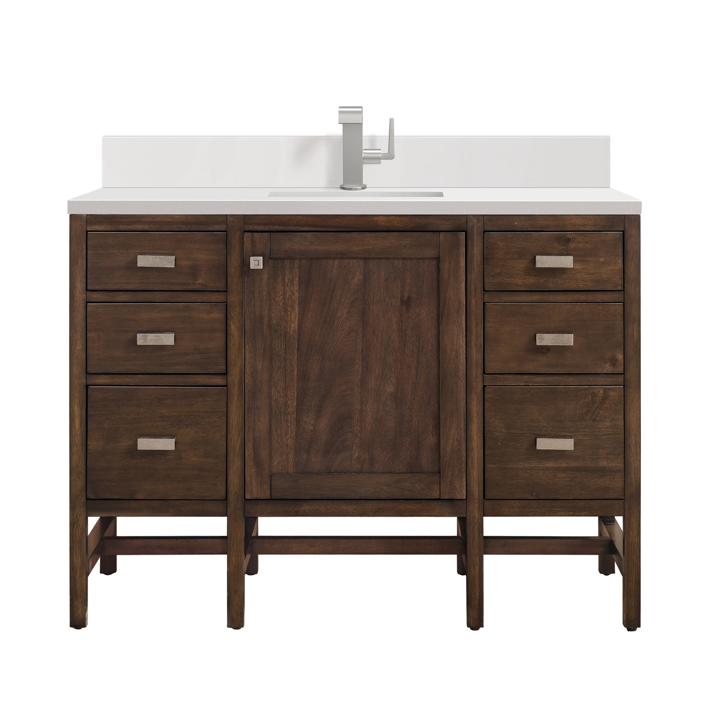 James Martin Addison 48" Single Bathroom Vanity, Mid-Century Acacia, view 22