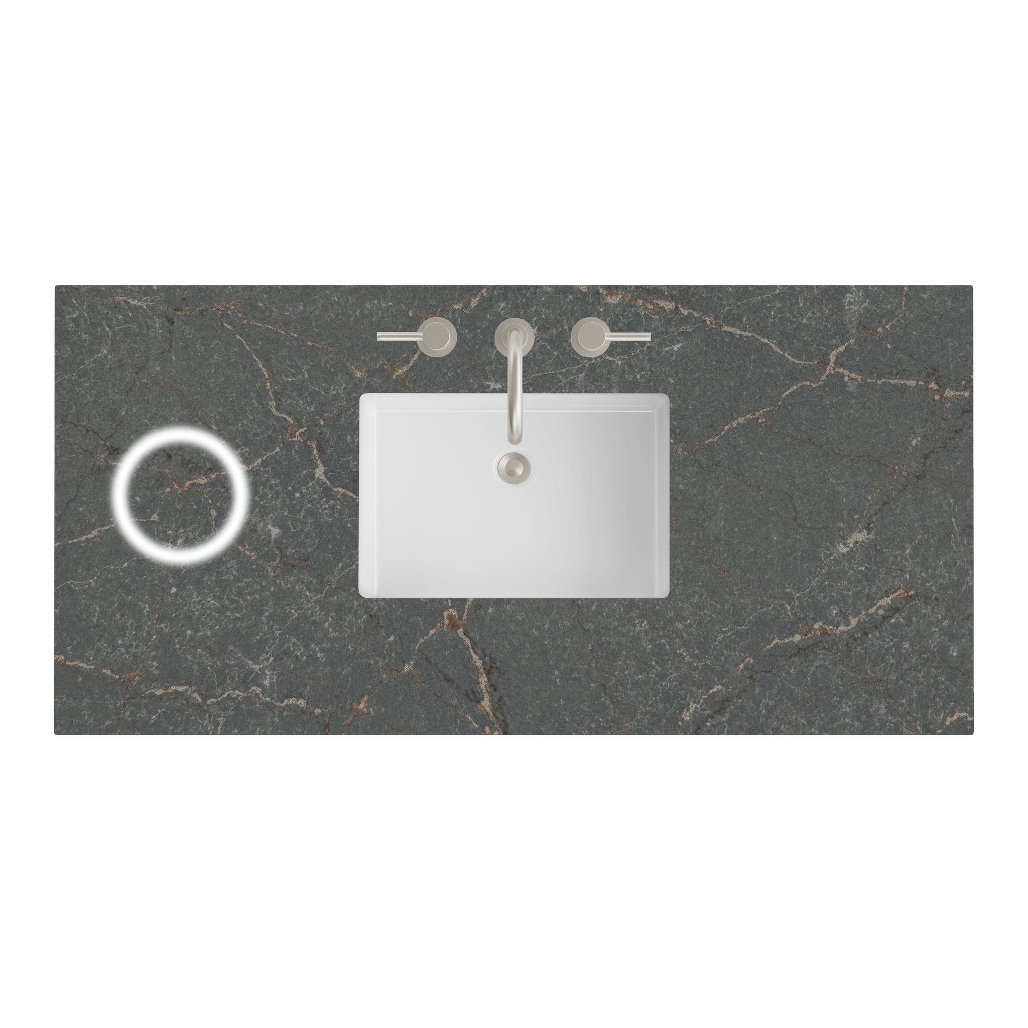 James Martin 48" Single Vanity Top with Parisien Bleu (FreePower) countertop