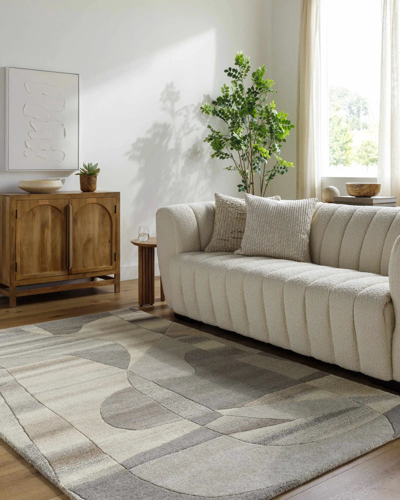 Zareb Modern Wool Rug - Clearance by Boutique Rugs