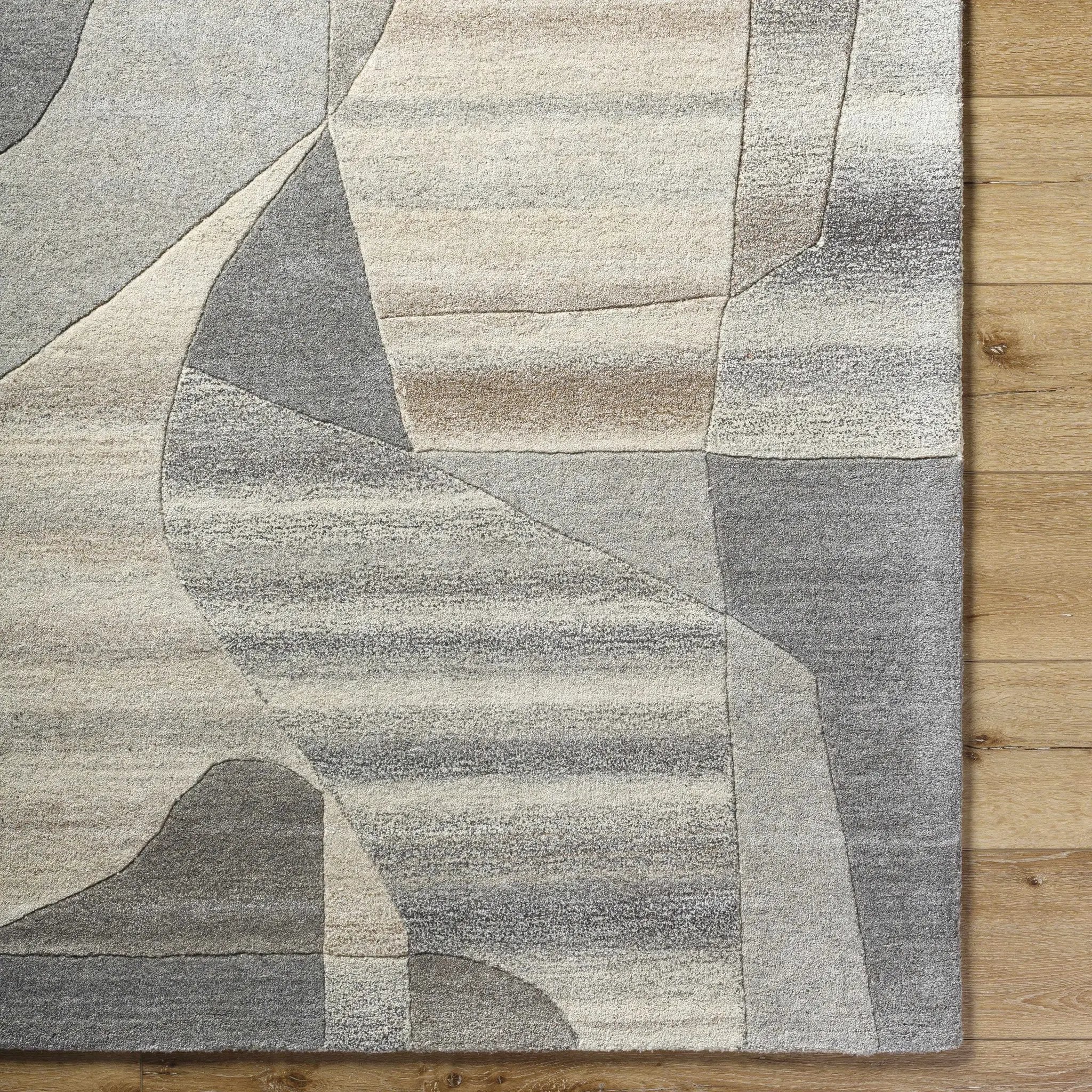 Zareb Modern Wool Rug - Clearance by Boutique Rugs